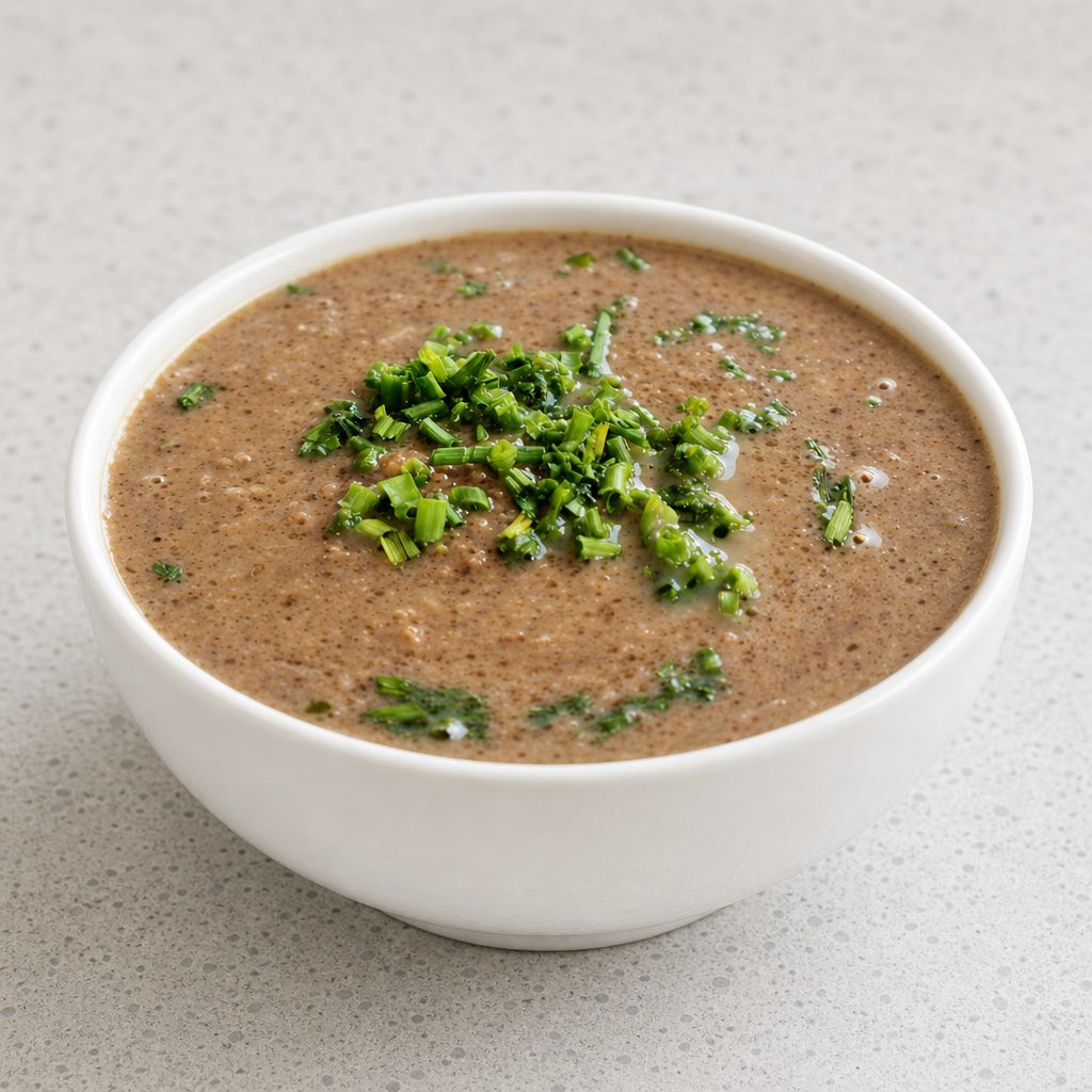 *GF Mushroom Soup.