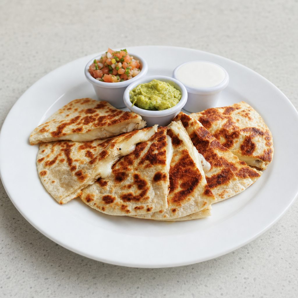 Chicken Quesadilla.