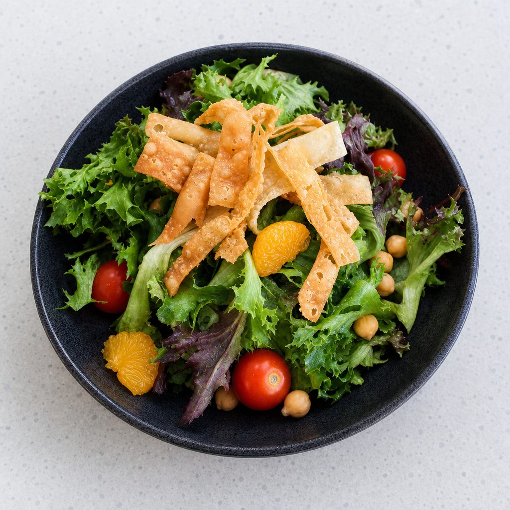 *GF Mixed Green Salad.