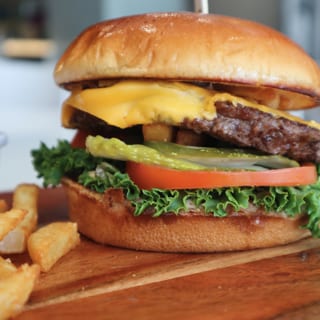 *GF Wagyu Chz Burger